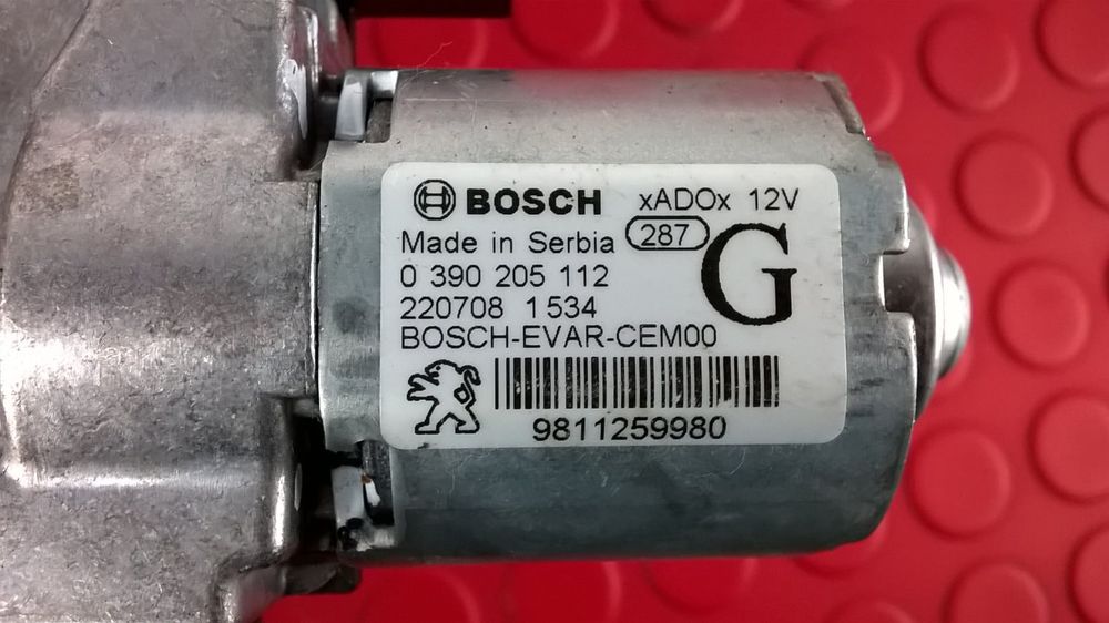 Motor Limpa Vidros Trás 9811259980 - CITROËN C3 III