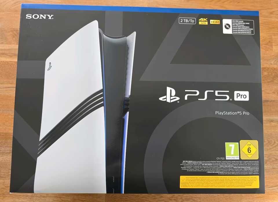 Konsola SONY PlayStation 5 Pro 2TB nowiutka