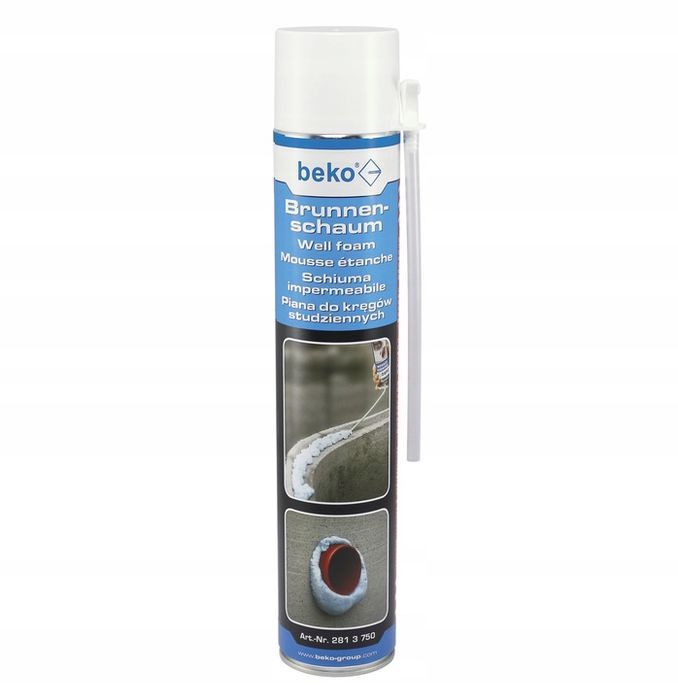beko - piana do kręgów studziennych pistoletowa 750 ml