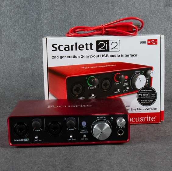 Focusrite scarlett 2i2 2nd gen