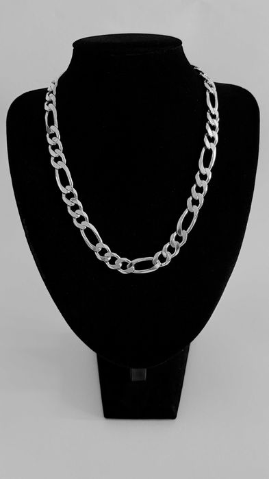 Srebrny Łańcuszek splot Figaro 51 CM 83 GRAM ! PR. 925 Okazja ! BDB !