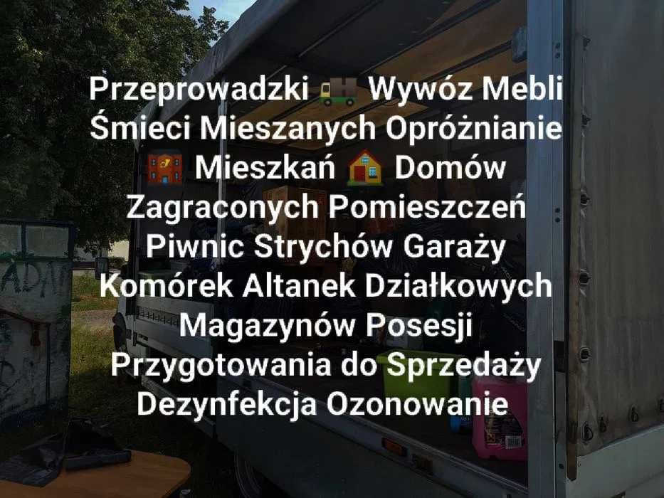 Opróżnianie Mieszkań Domów Wywóz Gabarytów Mebli Śmieci Przeprowadzki