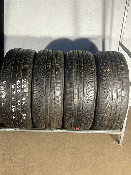 Без передоплати! Шини зима Б/В 225 45 18  Pirelli RNF арт. 5209