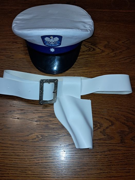 Strój karnawałowy Policjant Drogówka 140 cm