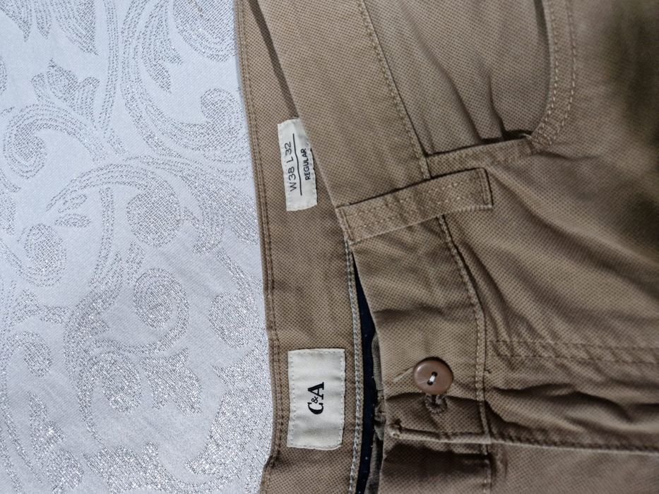 Calças de ganga fina