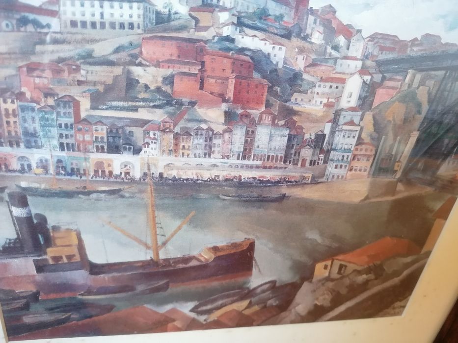Quadro imagem de zona do Porto