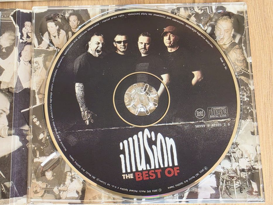 Illusion - The Best Of - płyta cd digipack