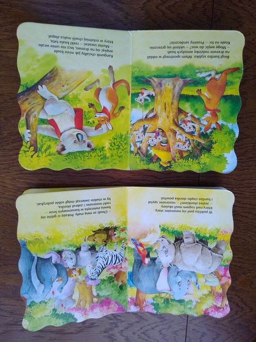 Książeczki z serii Nowi przyjaciele - twarde kartki