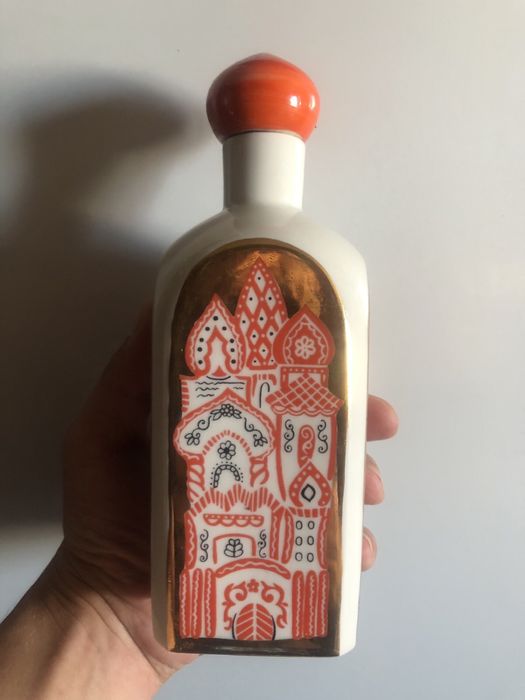 Фарфоровий Штоф Бутилка