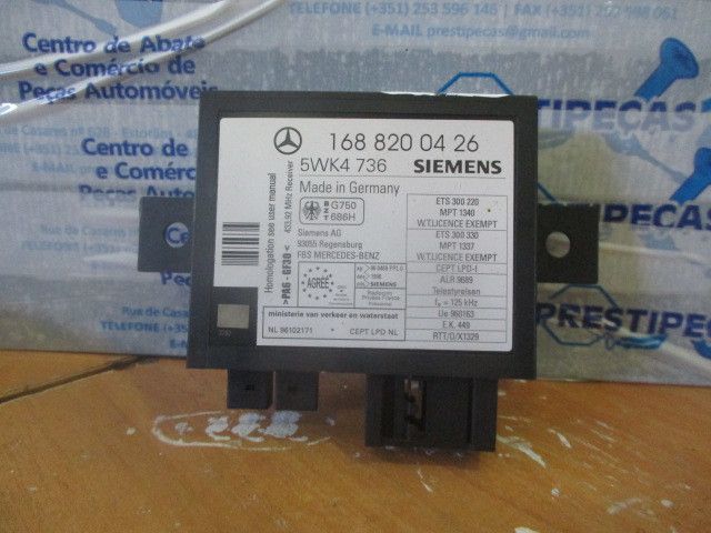 Centralina de ignição (imobilizador) MERCEDES-BENZ Classe A (W168)