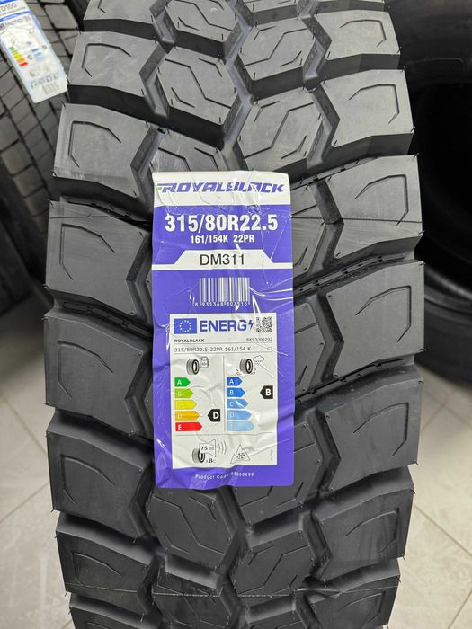 315/80R22.5 Royal Black DM311 opona budowlana napędowa NOWA