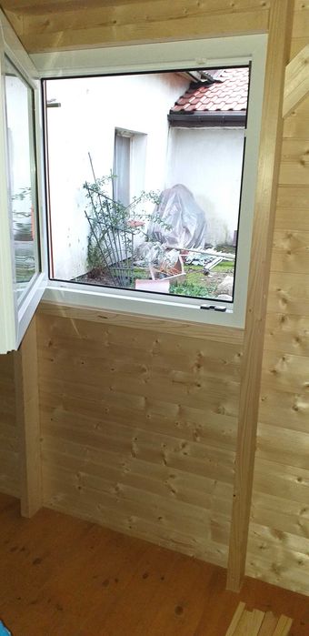 Domek drewniany ogrodowy letniskowy SINNESRO18mkw