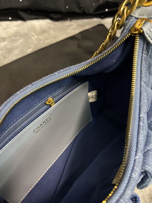 Nowa torebka jeans Louis Vuitton z workiem Gucci Dior