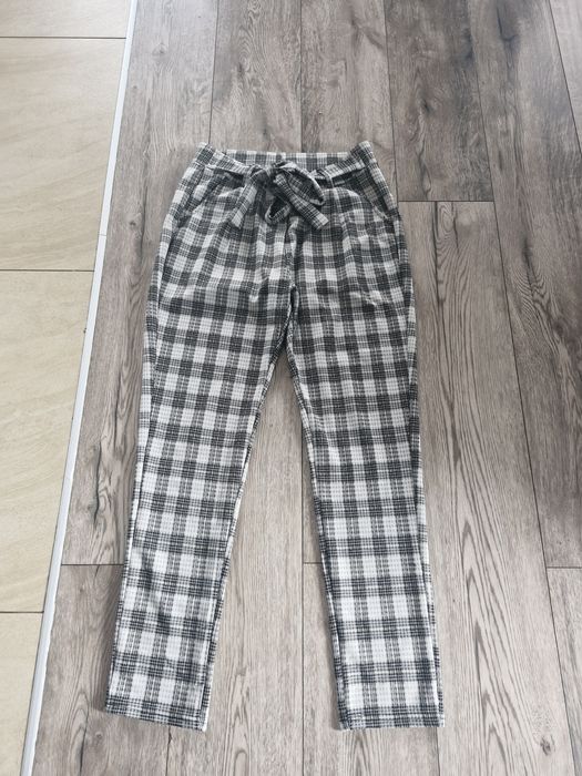 Spodnie w kratę Moraj XL