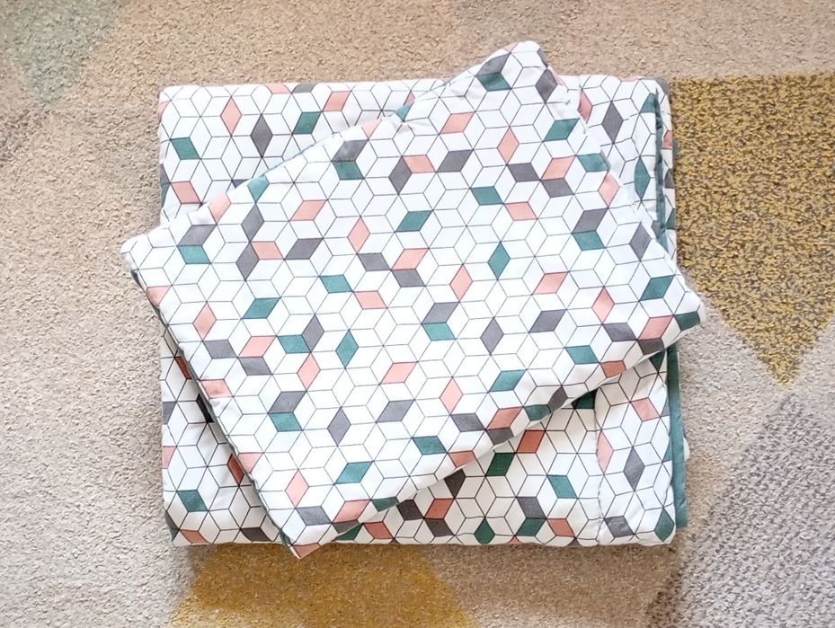 Komplet dwustronny kołderka +poduszka