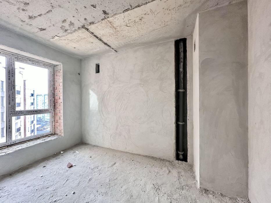 ДВОСТОРОННЯ та велика однокімнатна квартира 46 кв м! на КАСКАДІ