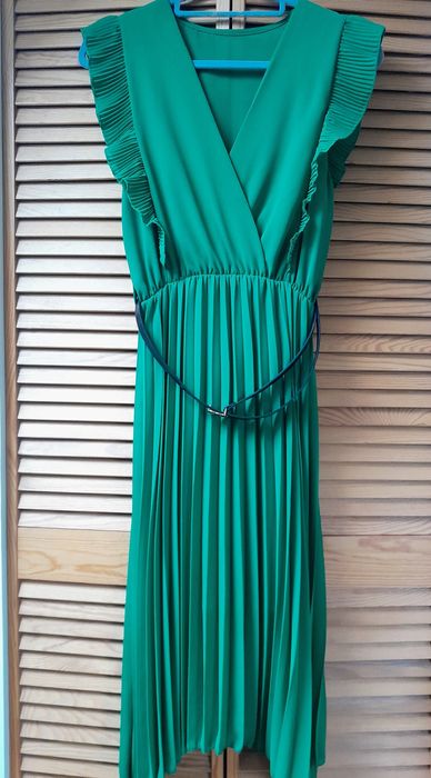 Sukienka  wizytowa zielona