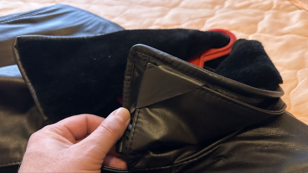 Куртка-пиджак мужская кожаная