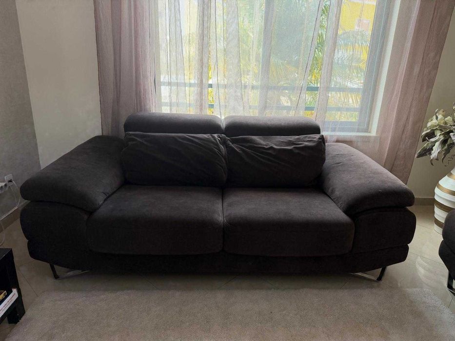 Sofá Castanho 2 unindades