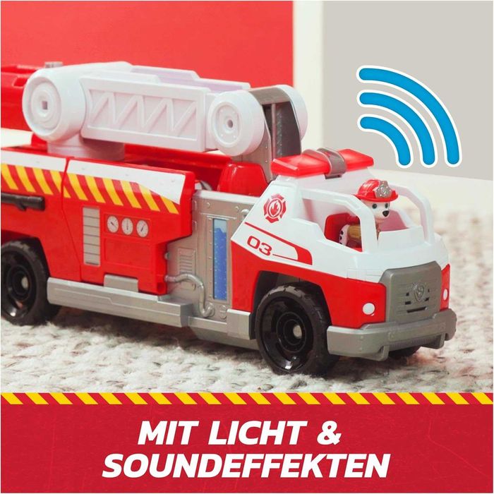 Пожежна машина Paw Patrol Fire Rescue Marshalls Deluxe FireTruck
