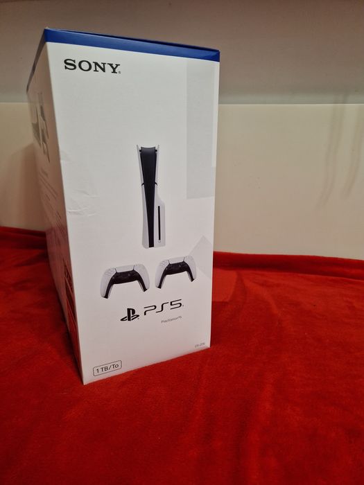 Sony PlayStation 5 Slim 1TB + додатковий DualSense — нова, запакована
