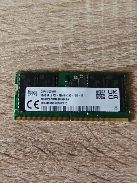 ddr5 16gb sodimm - купити ноутбуки та аксесуари - Ціна на OLX.ua