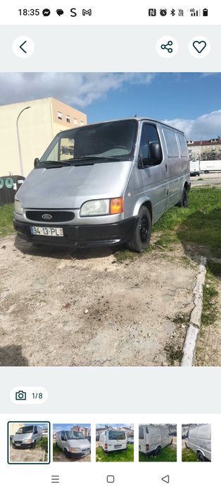 Vendo Ford Transit ano 2000