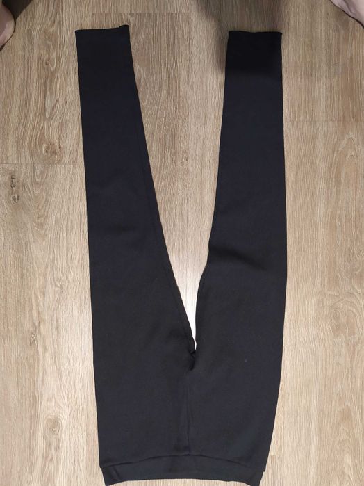 Getry legginsy czarne