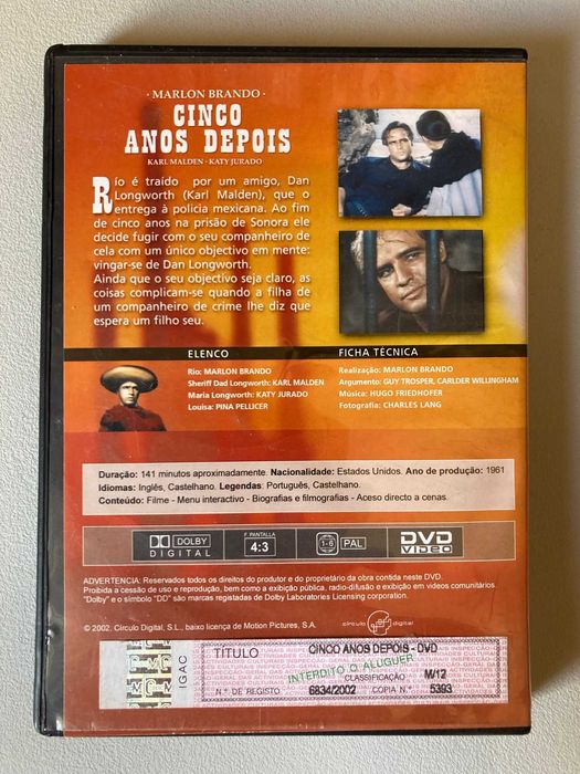 [DVD] Cinco Anos Depois