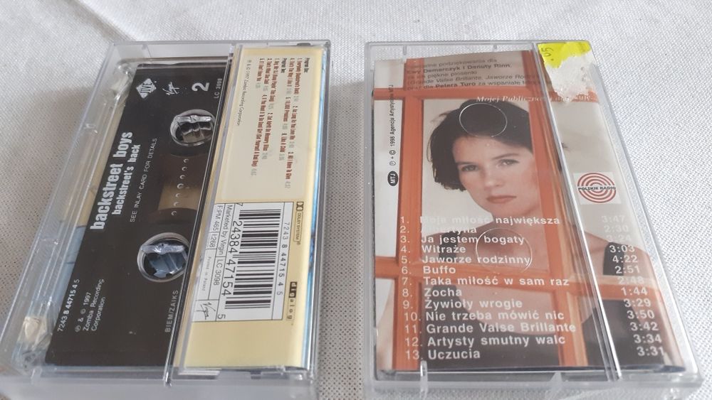 Backstreet Boys, Michał Bajor -kasety