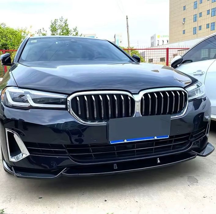 Губа на передний бампер BMW G30 накладка на бампер сплитер обвес г30
