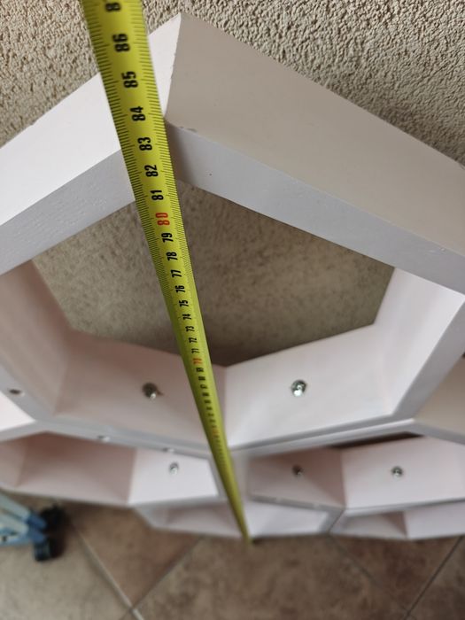 Półka 5 heksagonalna plaster miodu – zestaw 5 modułów