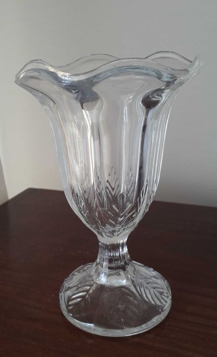 Taça de gelado em vidro