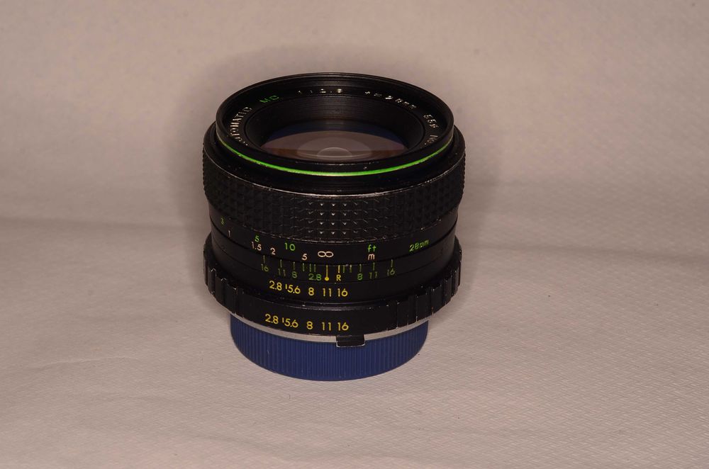 Hanimex Automatic MC 28 mm 1:2.8 - Minolta MD