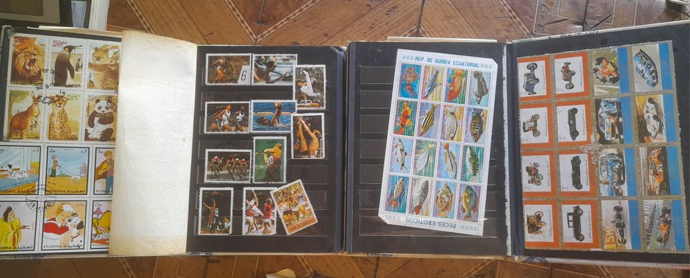 Альбомы марок ссср в идеальном состоянии, больше 500 штук