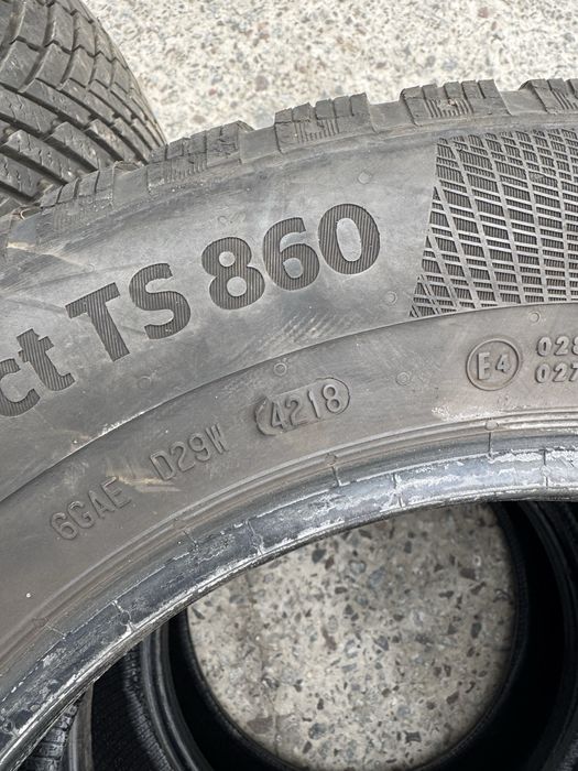 Продам комплект резини 195/65 r 15 CONTINENTAL  Winter Contact TS860
