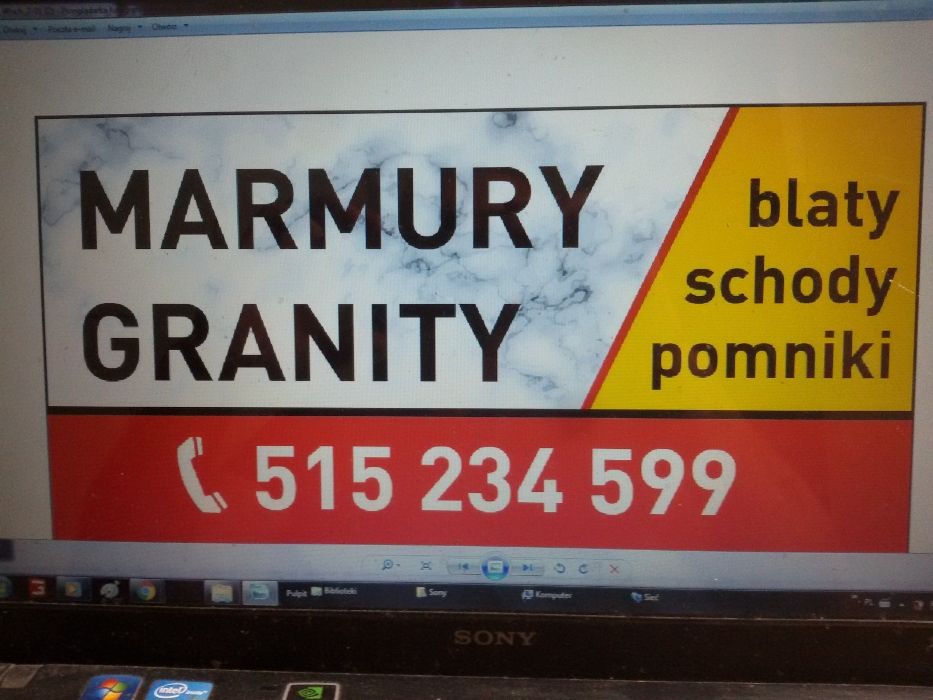 Kamieniarstwo Marmury Granity (blaty ,schody,parapety,kominki,pomni