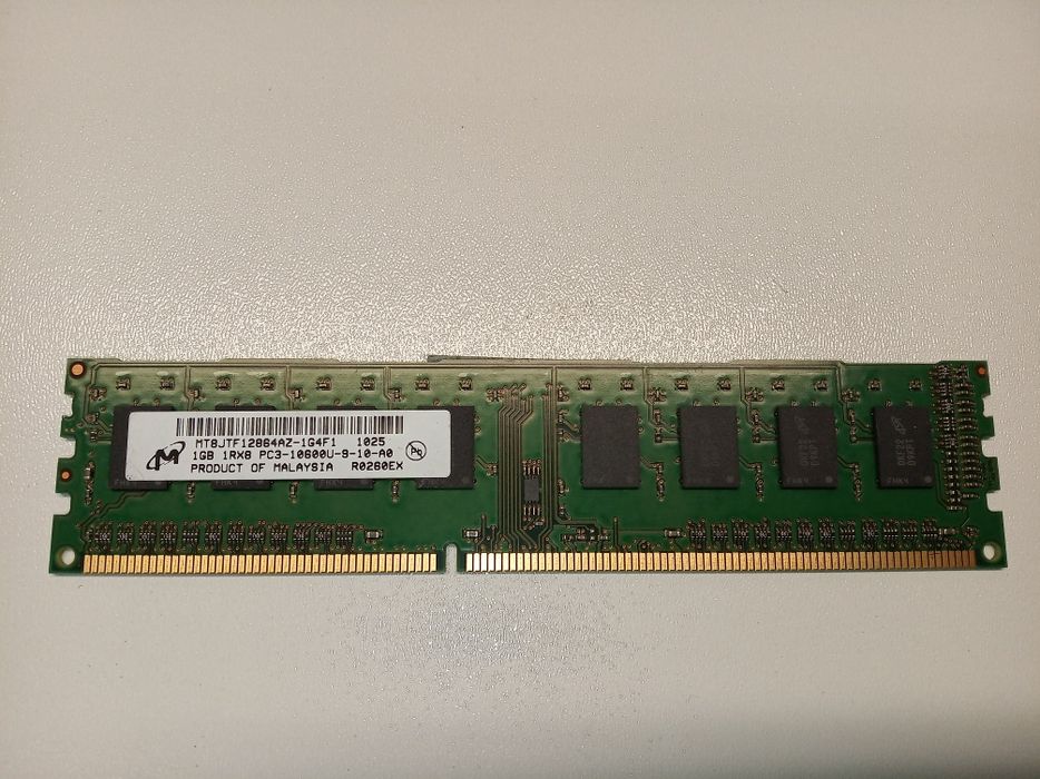 Memórias RAM DDR 512 Mb e 1 Gb