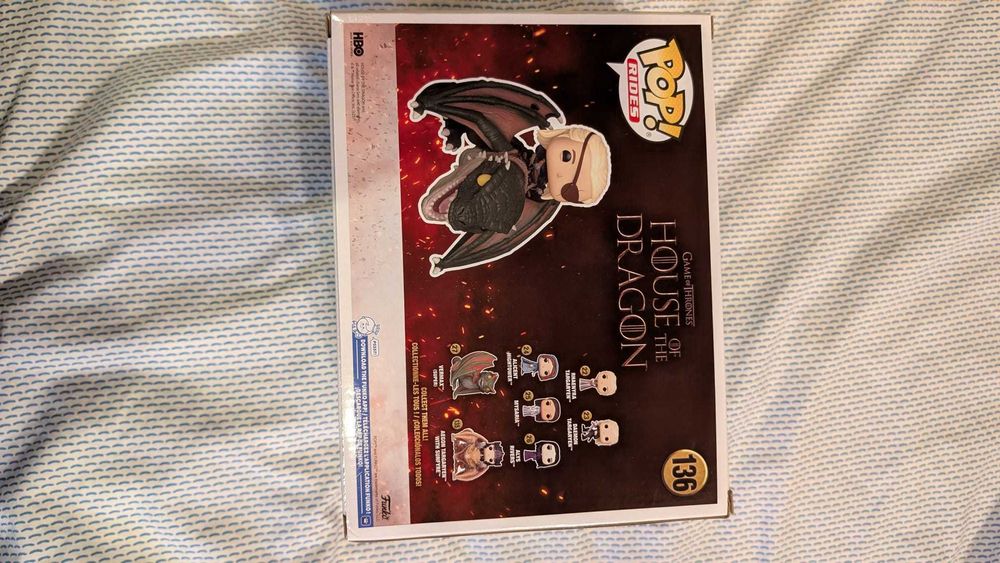 Aemond Targaryen with Vhagar Pop 136