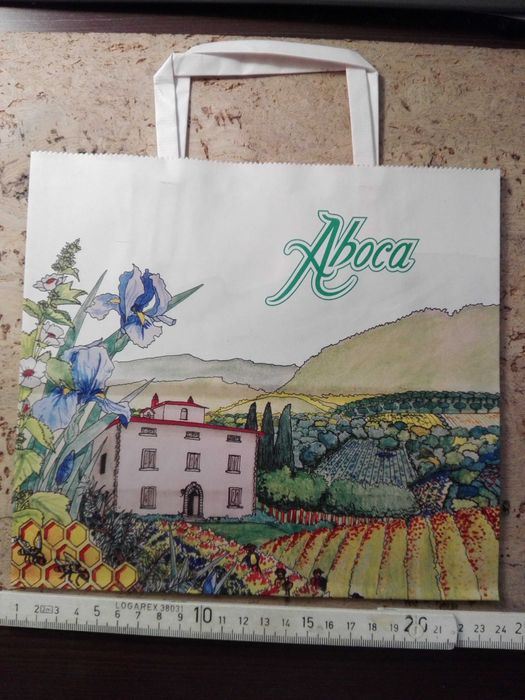 torebka papierowa Aboca - Toskania - do decupage