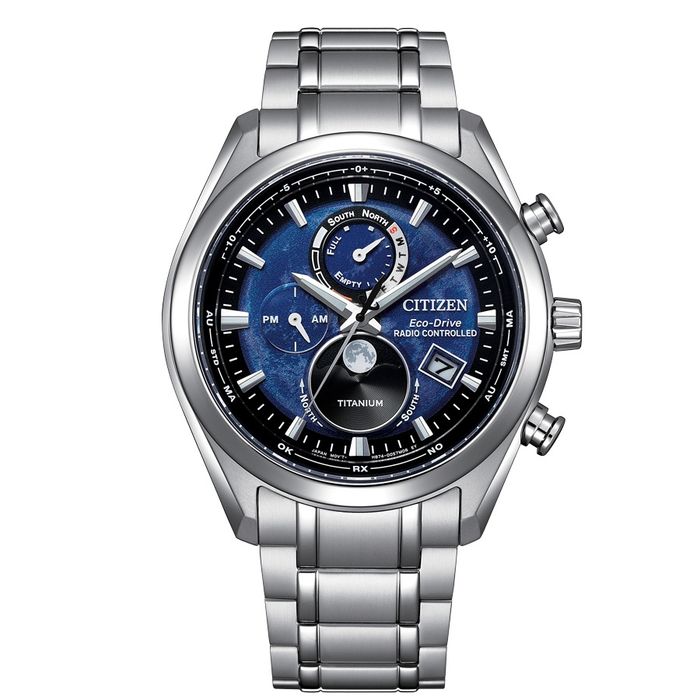 Citizen BY1018-80E  Tsuki-yomi Moonphase Radiocontrolado