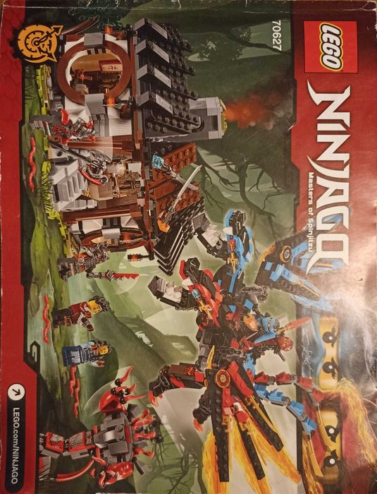 LEGO Ninjago 70627 Kuźnia smoka (100% kompletny)