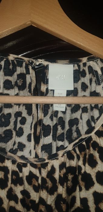 H&M sukienka w panterke