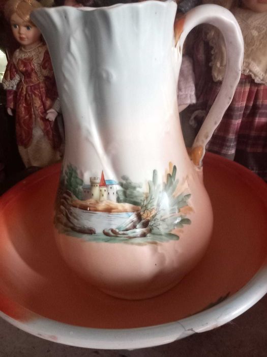 Conjunto de lavatório,muito antigo