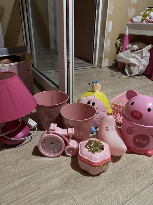 дитячий декор контейнер мусорка світильник лампа одним лотом