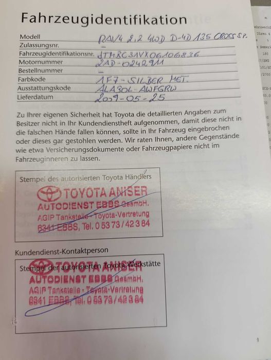 Автомобіль Toyota Rav 4