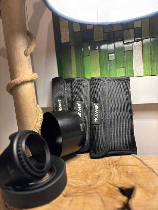 Kit Completo de Filtros de Lente 58mm – Nunca Usado
