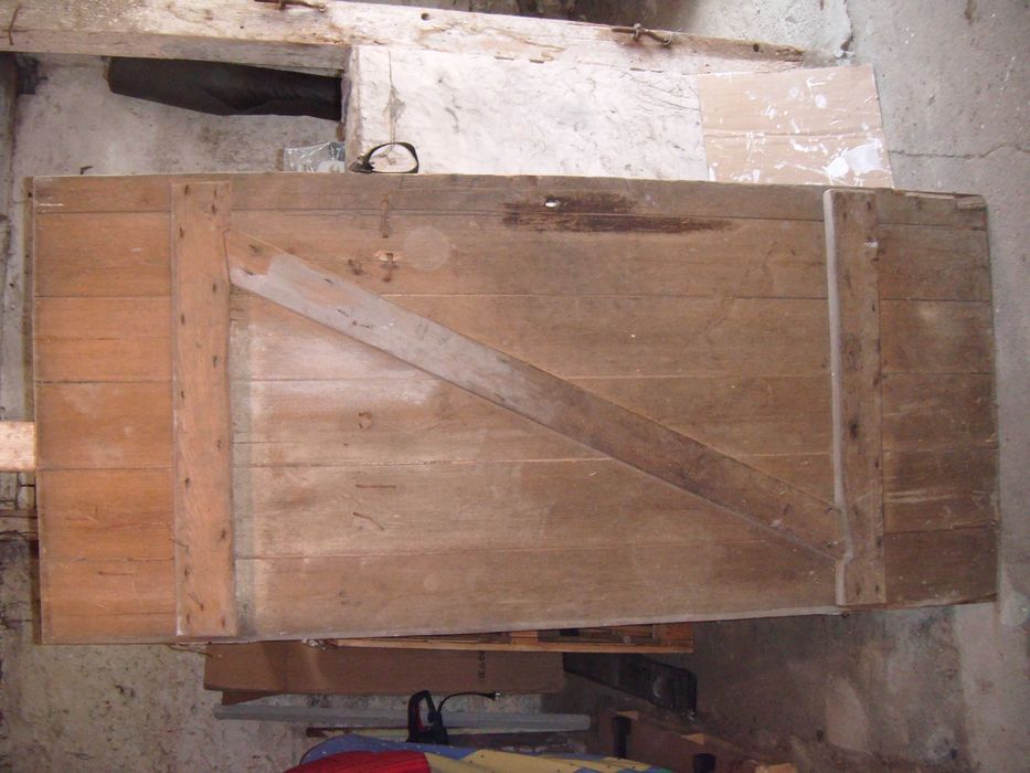 drzwi zagrodowe z desek