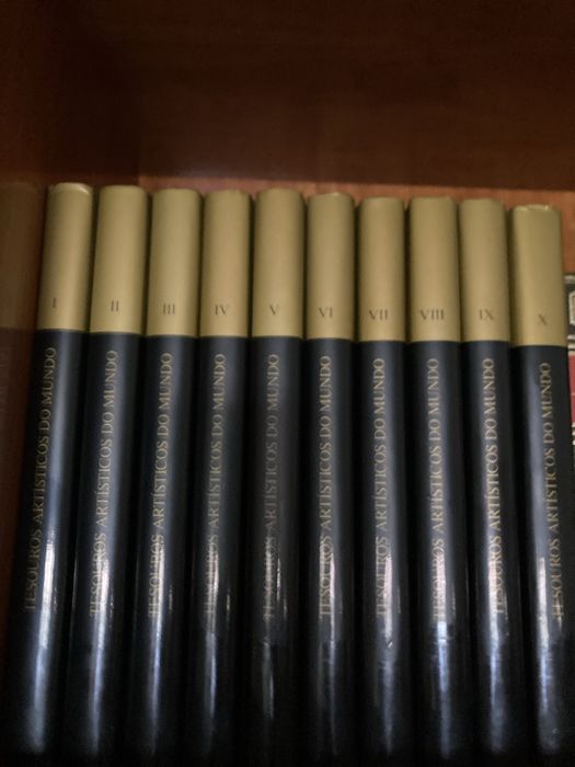Coleção de livros: Tesouros Artísticos do Mundo