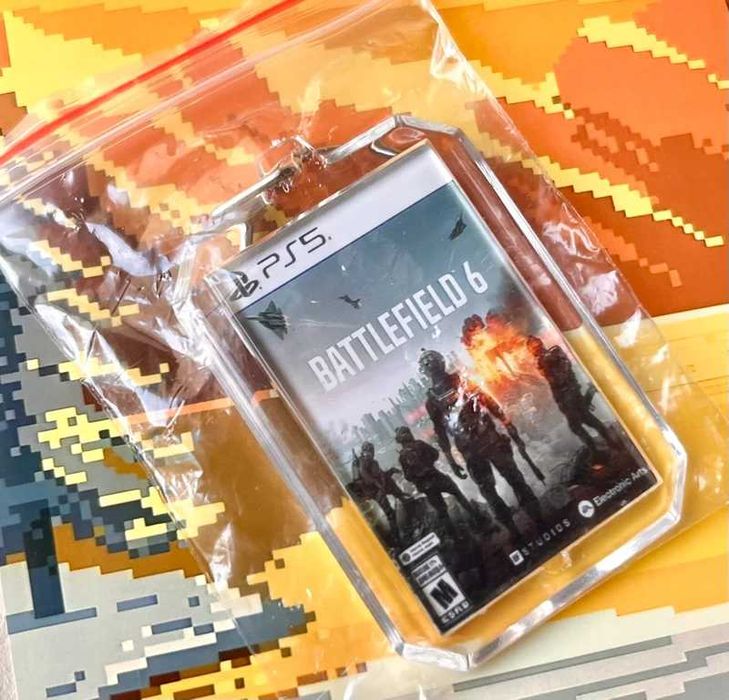 Brelok Battlefield 6 - mini okładka gry PS5